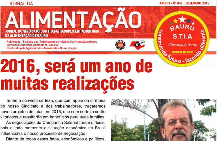 Jornal da Alimentação – Dezembro